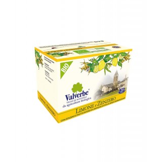 Valverbe - Tisana Bio Limone e Zenzero 20 filtri