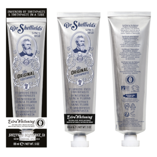 Dr. Sheffield's - dentifricio extra whitening 140 g