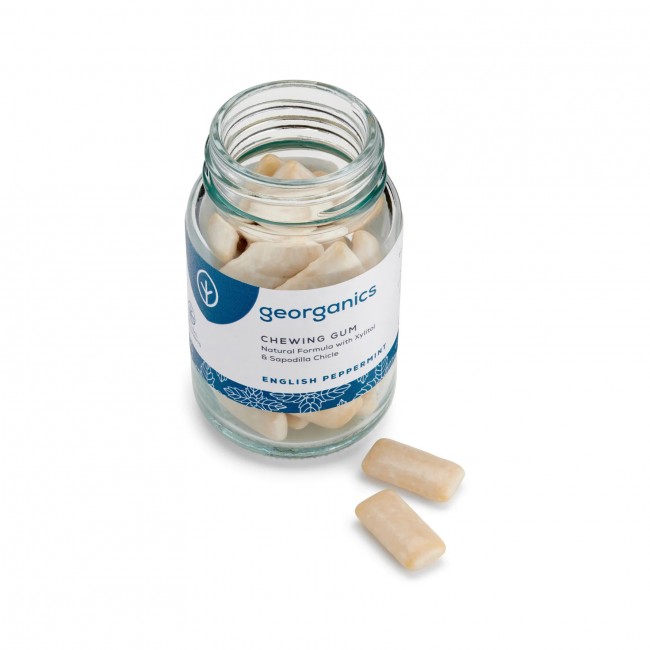 Georganics - Chewing Gum English Peppermint 30 gomme