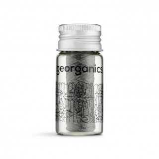 Georganics - Filo Interdentale Activated Charcoal 50 mt