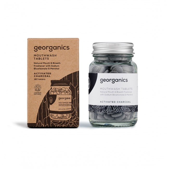 Georganics -Colluttorio in tav. Activated Charcoal 180 tav