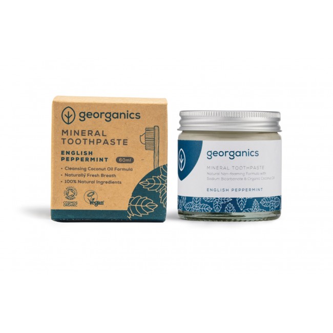 Georganics - Pasta Dentifricia English Peppermint 120 ml