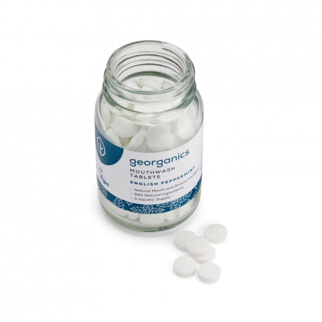 Georganics -Colluttorio in tav. English Peppermint 180 tav