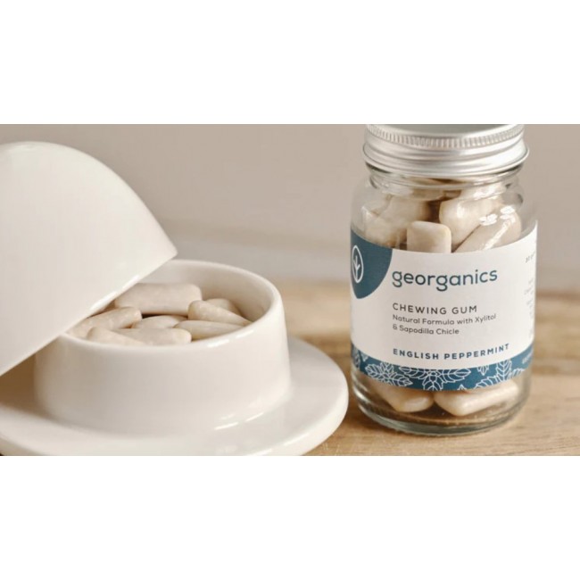 Georganics - Chewing Gum English Peppermint 30 gomme