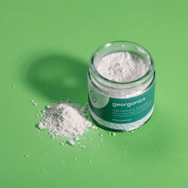 Georganics - Dentifricio in polvere Spearmint 120 ml