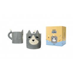 Vaso Cat Birba - Mis. 13x13
