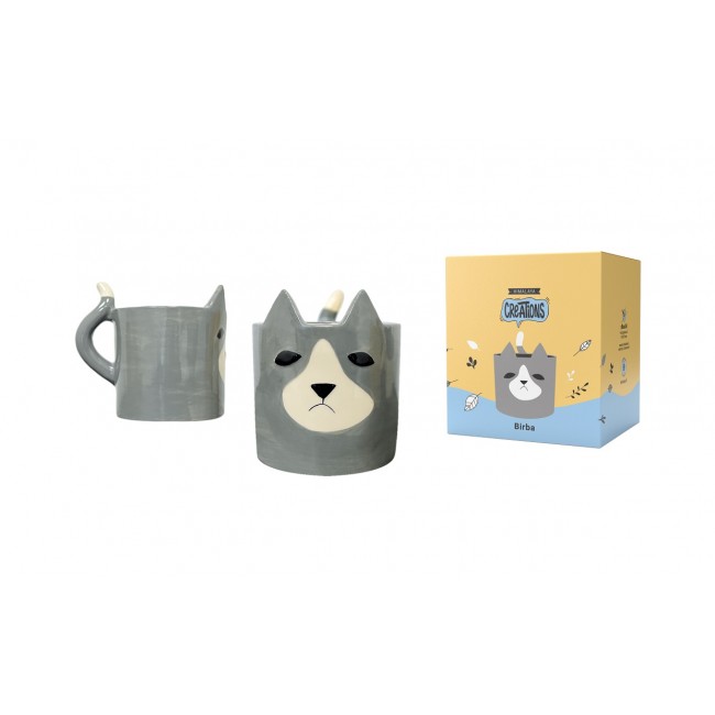 Vaso Cat Birba - Mis. 13x13