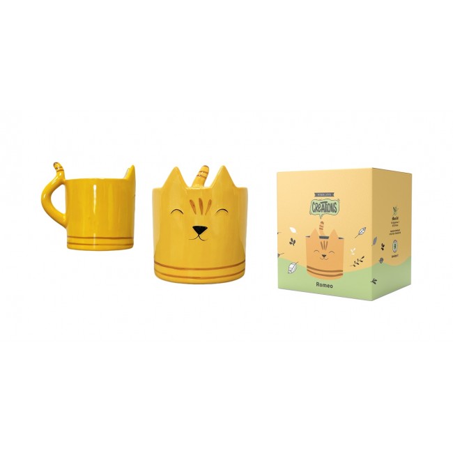 Vaso Cat Romeo - Mis. 13x13