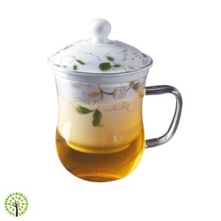 Himalaya - Infusiera Camelia in vetro borosilicato (350ml)