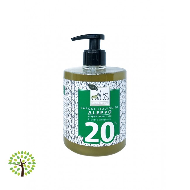 Alus - Sapone Liquido Aleppo 20% (500ml)