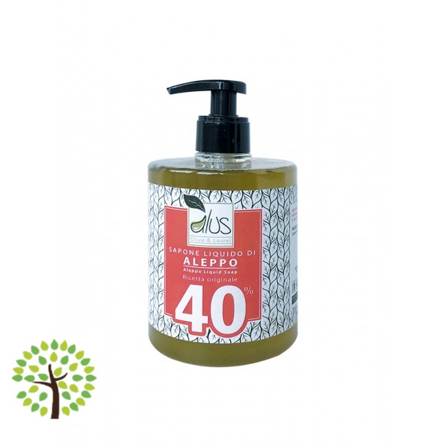 Alus - Sapone Liquido Aleppo 40% (500ml)