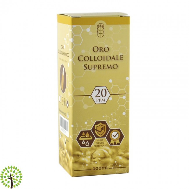 P.S. - Oro Colloidale Supremo 20 PPM 100 ml NEW