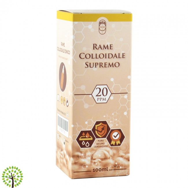P.S. - Rame Colloidale Supremo 20 PPM 100 ml NEW