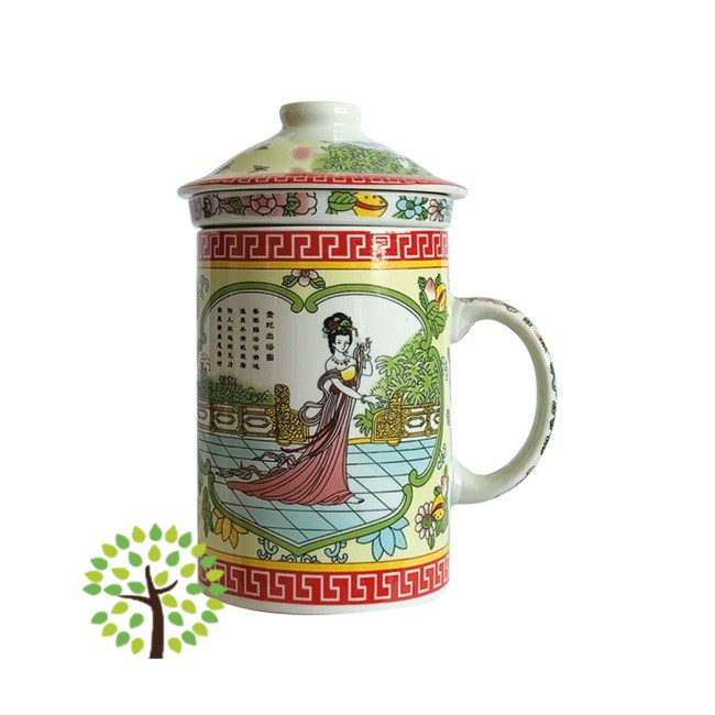 Himalaya Old China - Infusiera Danzatrice in porcellana