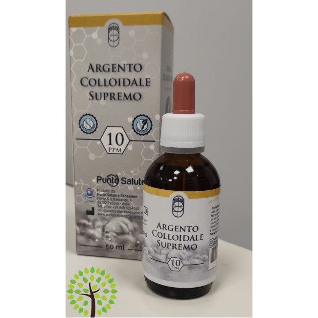 P.S. - Argento Colloidale Supremo 10 PPM 50 ml NEW