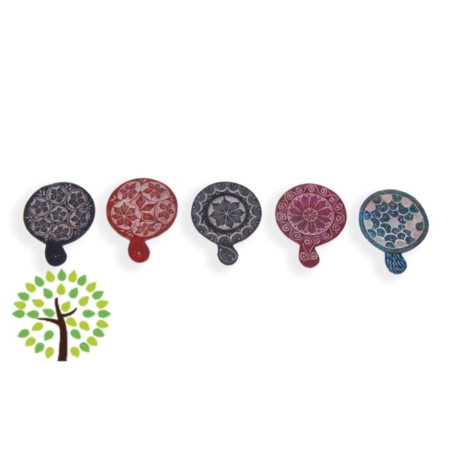 Himalaya - Portaincenso Yoga (pietra saponaria - disegni assortiti)