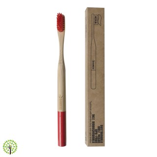 Himalaya - Spazzolino Bamboo Medium Rosso