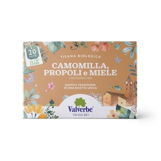 Valverbe - Camomilla, propoli e miele 20 filtri