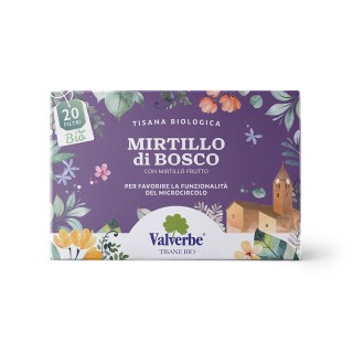 Valverbe - Tisana Bio Mirtillo di bosco 20 filtri