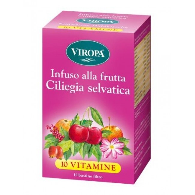 Viropa - 10 Vitamine - Ciliegia selvatica 15 bustine