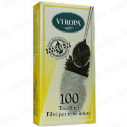 Viropa - Filtri per tè e infusi 6 confezioni x 100 pz