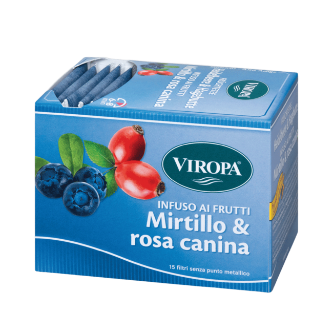 Viropa - Mirtillo e Rosa canina 15 bustine