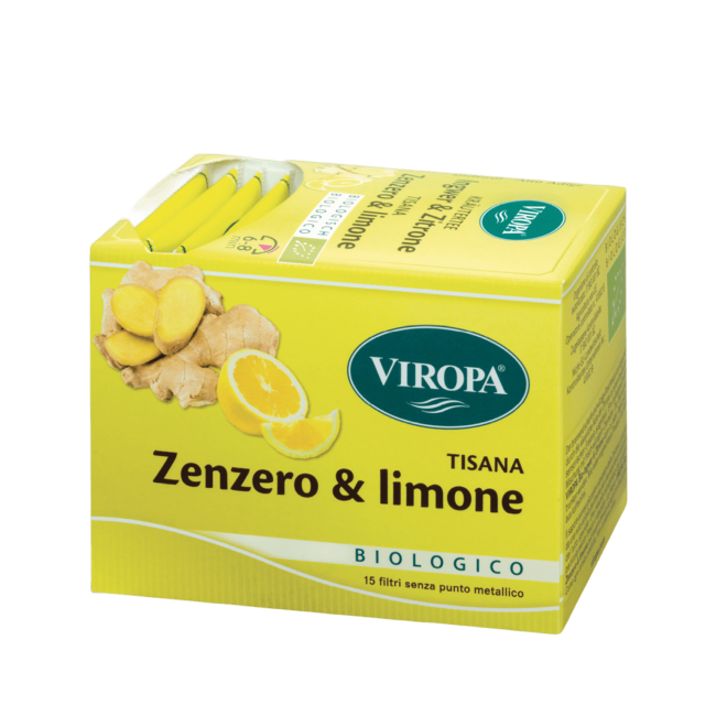 Viropa - Zenzero e Limone BIO 15 bustine