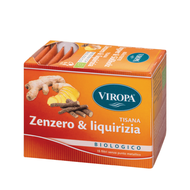Viropa - Zenzero e Liquirizia BIO 15 bustine