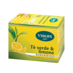 Viropa - Tè verde e Limone BIO 15 bustine