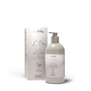 DERBE Bu Bu Baby - Bagno Shampoo 250 ml con Riso e Camomilla