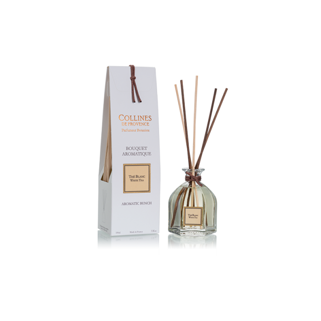 Collines De Provence - Diffusore Bastoncini Tè Bianco (100ml)