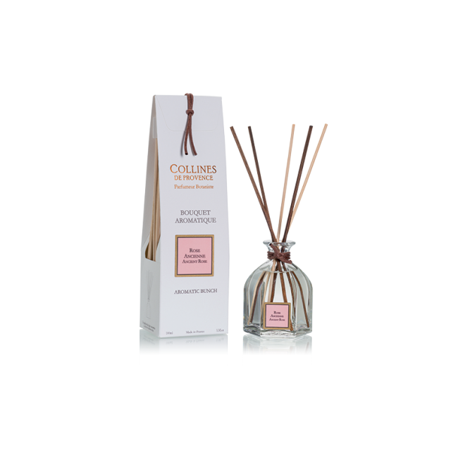 Collines De Provence - Diffusore Bastoncini Rosa antica (100ml)