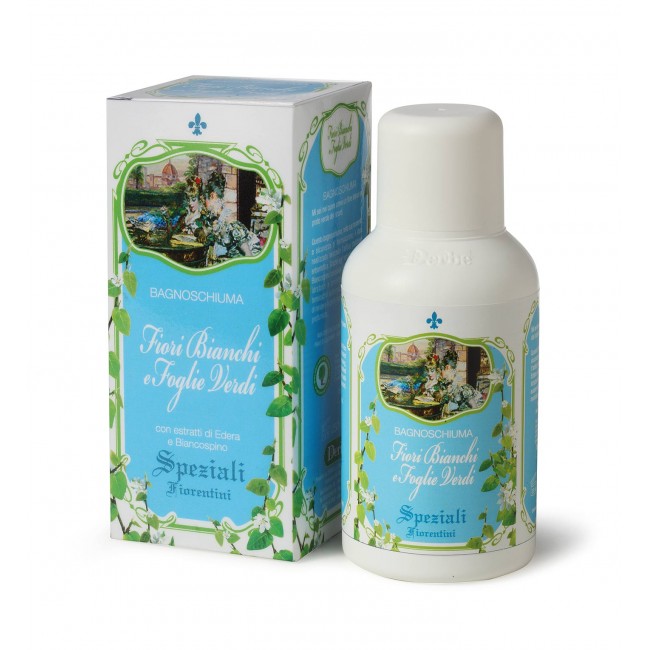 Derbe - Speziali Fiorentini - Bagnoschiuma Fiori Bianchi e Foglie Verdi 250 ml