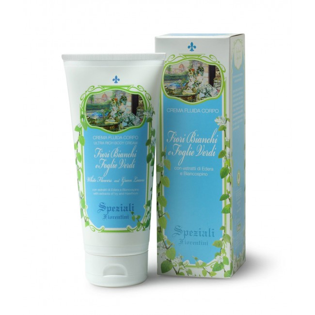 Derbe - Speziali Fiorentini - Crema Corpo Fiori Bianchi e Foglie Verdi 200 ml