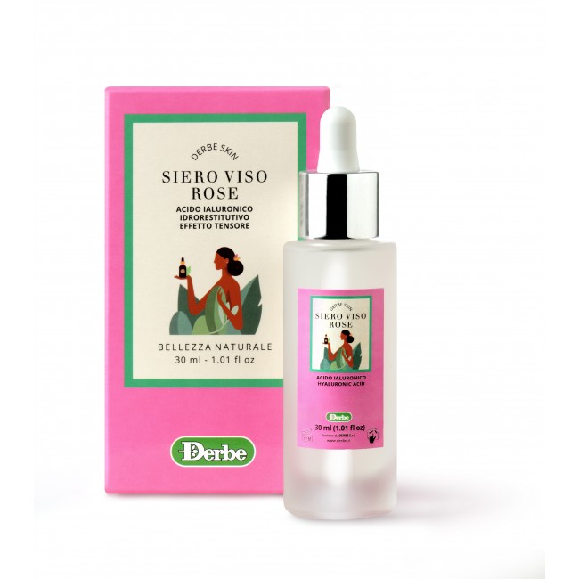 Derbe - Siero Viso Rose (30 ml - con acido ialuronico)