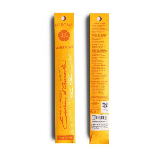 Encens d'Auroville - Dune del Deserto (10 stick)