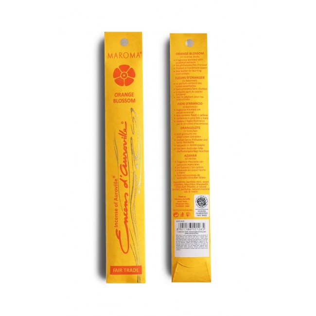 Encens d'Auroville - Fiori d'Arancio (10 stick)