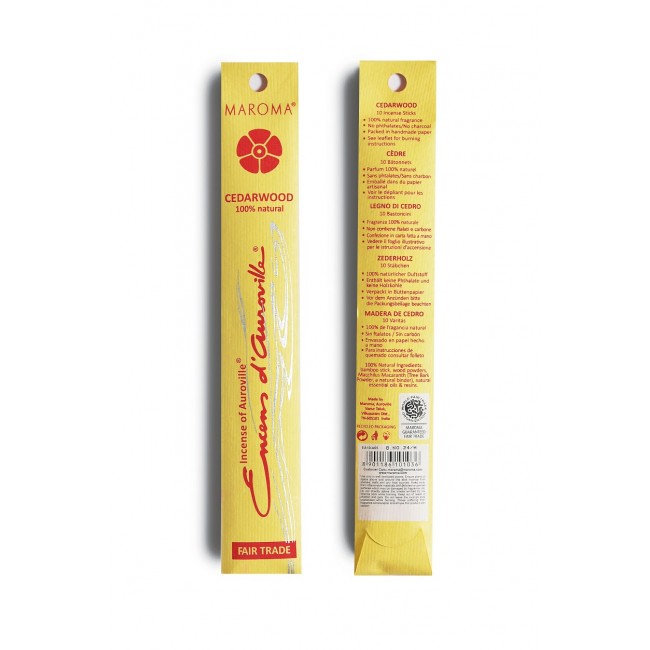 Encens d'Auroville - Legno di Cedro (10 stick)