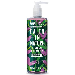 Faith in Nature - Sapone Mani Lavanda e Geranio (300ml)