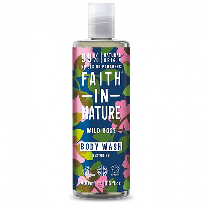 Faith in Nature - Bagnoschiuma Rosa Selvatica (400ml)