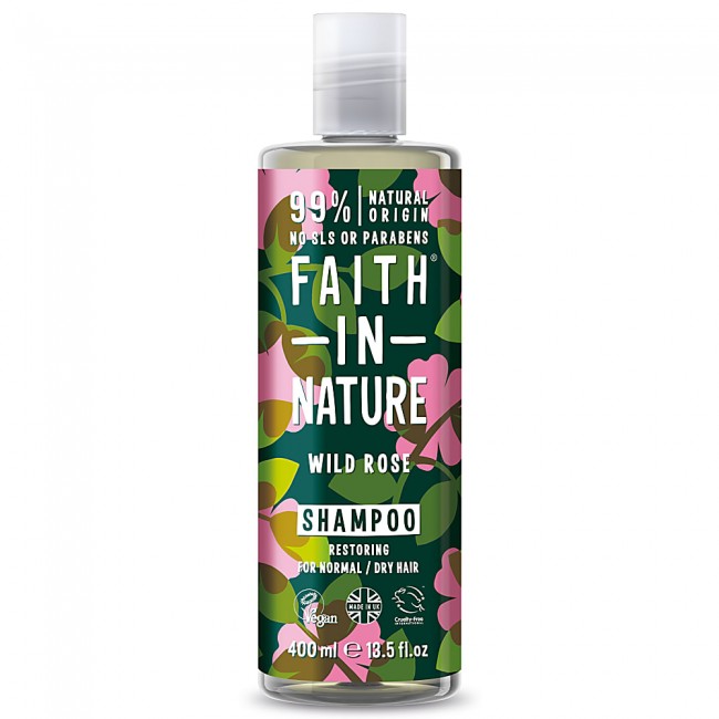 Faith in Nature - Shampoo Rosa Selvatica (400ml)