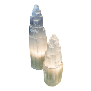 Himalaya - Lampada di Selenite (25cm)
