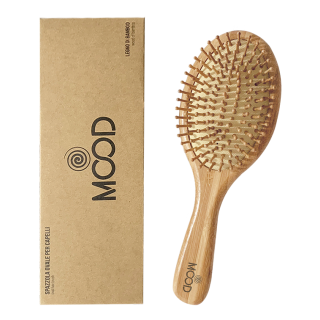 Mood - Spazzola Ovale in legno di bambù